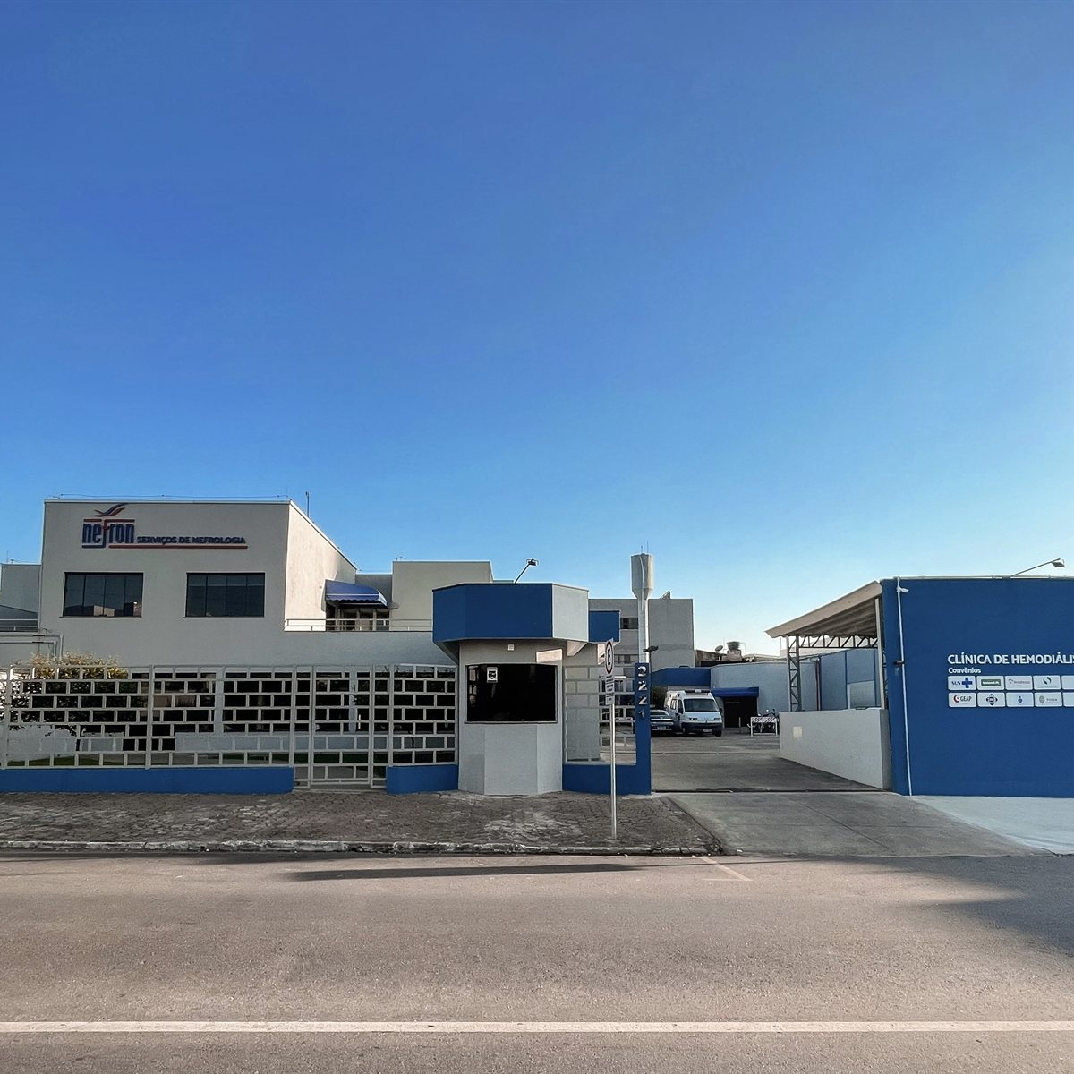 Fachada da Nefron Serviços de Nefrologia em Porto Velho